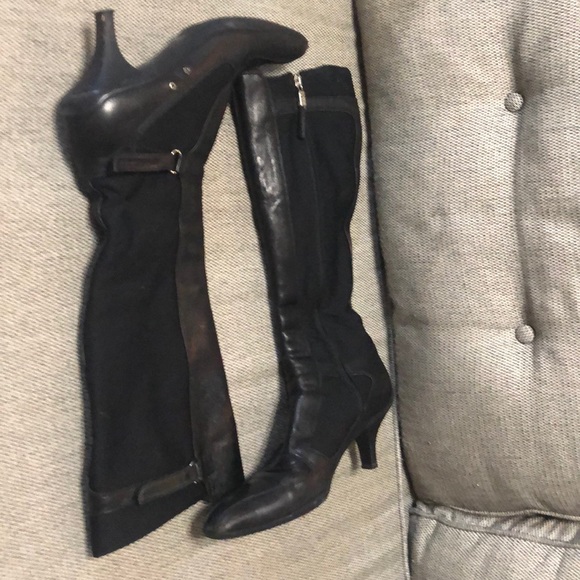 prada boots knee high